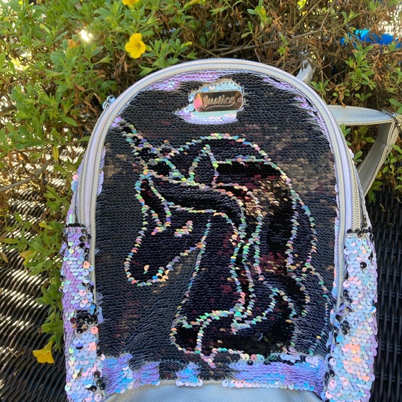 Justice unicorn flip sequin mini backpack - Picture 2 of 6